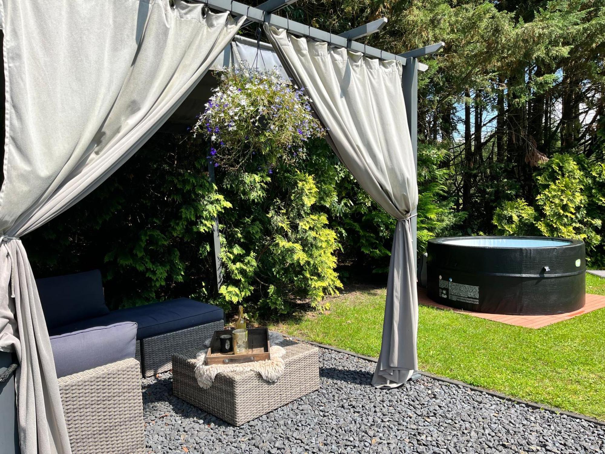 Luxe Natuurhuisje Met Jacuzzi En Haard In Drenthe, Echten Echten (Drenthe) Exterior foto